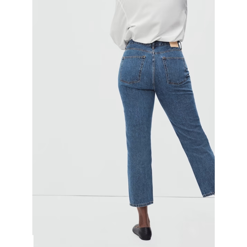 EVERLANE The Curvy 90s Cheeky Jean Size 24 Ankle Button-Fly - Picture 4 of 14